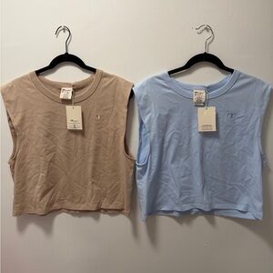 NWT BUNDLE 2 Champion Sleeveless Crop Tops